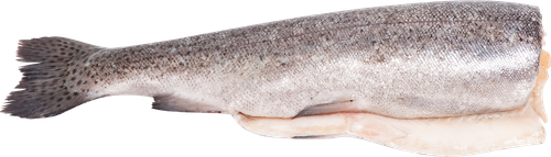Кета замороженная потрошеная без головы ЛЕНТА FRESH, весовая, изображение