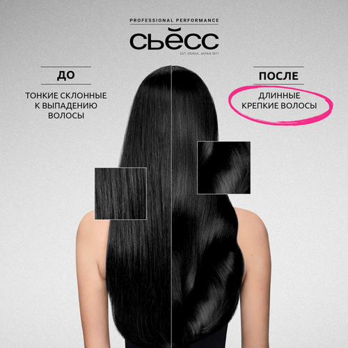 Шампунь для тонких, склонных к выпадению волос СЬĔСС Anti-Hairfall, 450мл, изображение