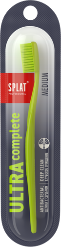 Зубная щетка SPLAT Professional Ultra Complete Medium, средней жесткости, крупный план