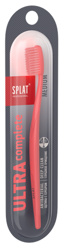 Зубная щетка SPLAT Professional Ultra Complete Medium, средней жесткости, крупный план