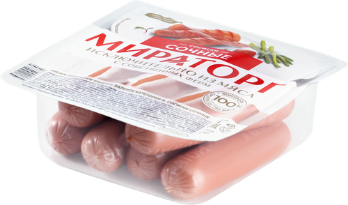 Сосиски МИРАТОРГ Сочные, 350г, фотография