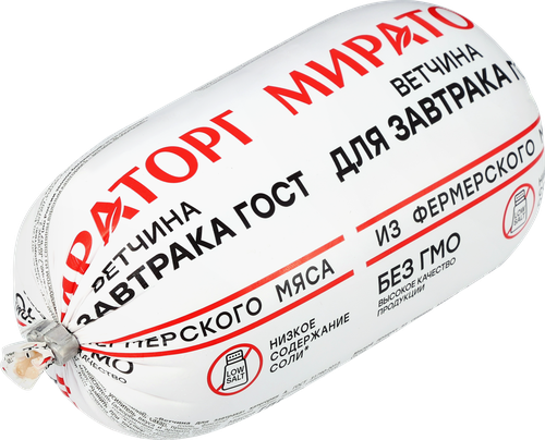 Ветчина МИРАТОРГ Для завтрака, 400г, фотография