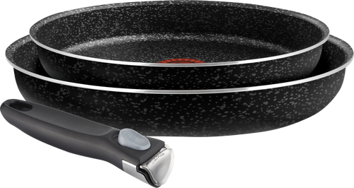 Набор посуды TEFAL Ingenio 3 предмета: сковорода 22см, сковорода 26см, съемная ручка, детальное фото