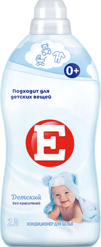 Кондиционер для детского белья E Baby, 2л, детальное фото