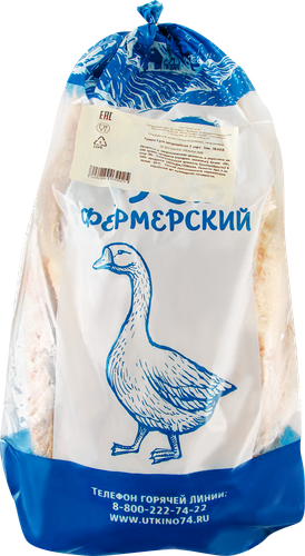 Тушка гуся замороженная УТКИНО потрошенная, 1-й сорт, весовая, изображение
