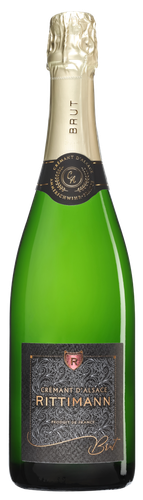 Вино игристое RITTIMANN CREMANT Blanc выдержанное белое брют, 0.75л, изображение