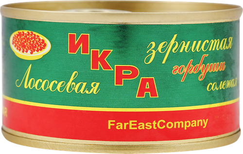 Икра лососевая КАМЧАТСКОЕ МОРЕ зернистая, ГОСТ, 140г, картинка