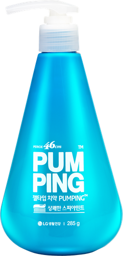 Зубная паста PERIOE Pumping Original, с дозатором, 285г, детальное фото