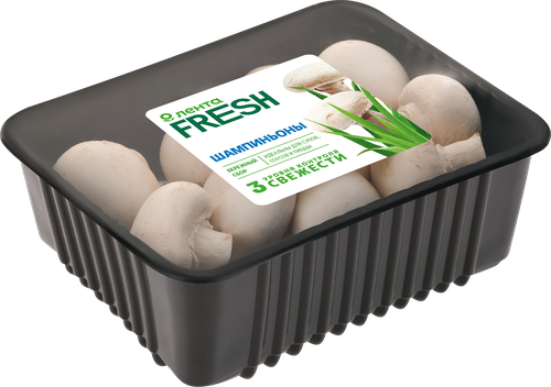 Шампиньоны ЛЕНТА FRESH, 400г, фотография