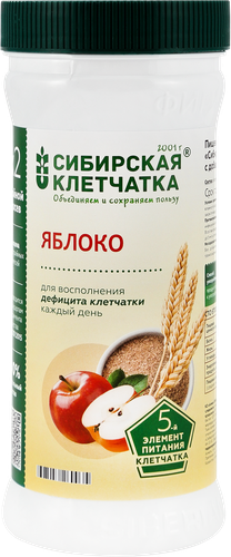 Клетчатка СИБИРСКАЯ КЛЕТЧАТКА Яблоко, 280г, картинка