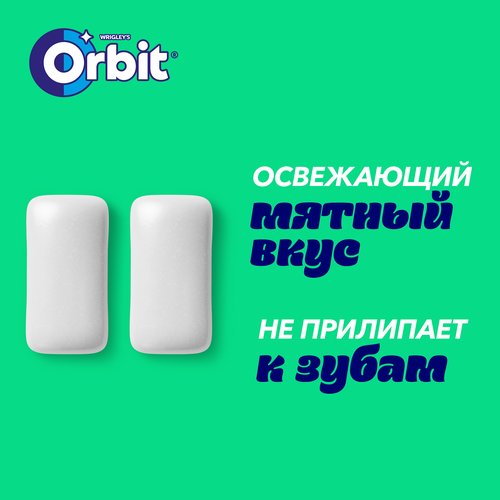 Жевательная резинка ORBIT Нежная мята, 13,6г, картинка