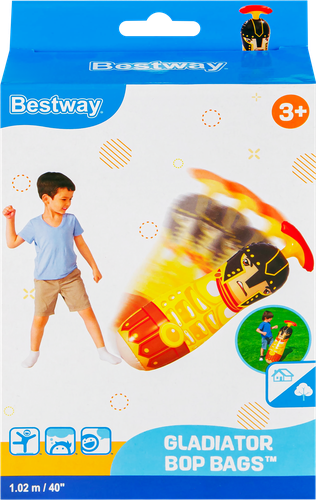 Игрушка надувная для боксирования BESTWAY Гладиатор 102см/Звери 89см, Арт. 52152, крупный план