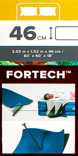 Кровать надувная BESTWAY Snugable Top Fortech 203х152х46см, Арт. 69075, вид