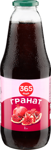 Напиток сокосодержащий 365 ДНЕЙ гранатовый, 1л, вид