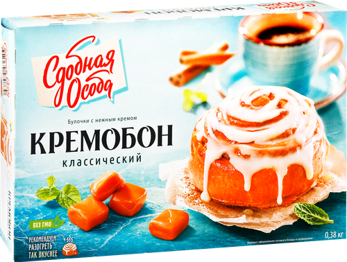 Пирог СДОБНАЯ ОСОБА Кремобон классический, 380г, изображение