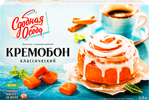 Пирог СДОБНАЯ ОСОБА Кремобон классический, 380г, картинка