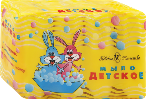 Туалетное мыло НЕВСКАЯ КОСМЕТИКА Детское, 4х100г, фото