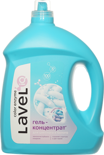 Гель для стирки LAVELIQ Enzyme, 3000мл, изображение