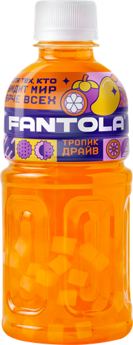 Напиток FANTOLA с кусочками кокосового желе со вкусом манго, 0.32л, детальное фото