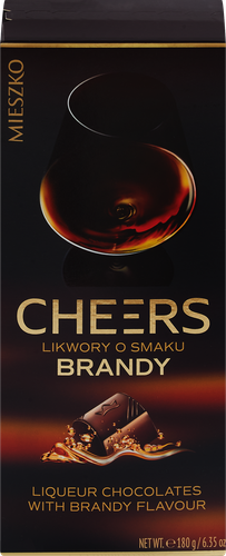 Конфеты шоколадные MIESZKO Brandy, 180г, вид