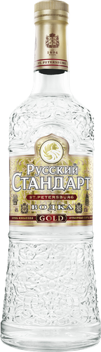 Водка РУССКИЙ СТАНДАРТ Голд 40%, 0.7л, фото