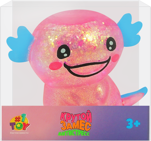 Игрушка 1TOY Крутой замес Супергель аксолотль, 11x9x5см, в ассортименте, детальное фото
