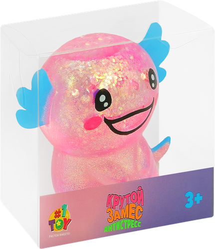 Игрушка 1TOY Крутой замес Супергель аксолотль, 11x9x5см, в ассортименте, изображение