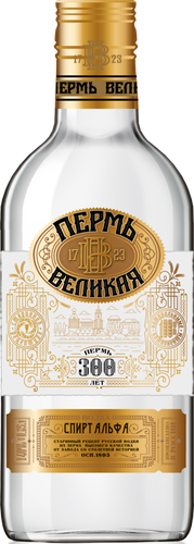 Водка ПЕРМЬ ВЕЛИКАЯ 40%, 0.25л