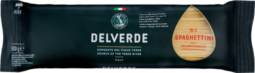 Макароны DELVERDE Spaghettini №003, 500г, изображение