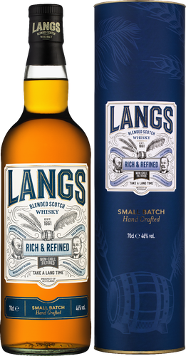 Виски LANGS Rich&Refined купажированный 46%, п/у, 0.7л, детальное фото
