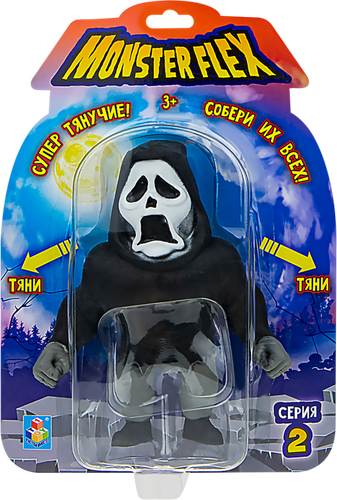 Игрушка 1TOY Monster Flex серия 2 Супертянущиеся фигурки монстров, вид
