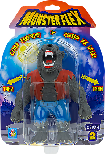 Игрушка 1TOY Monster Flex серия 2 Супертянущиеся фигурки монстров, фото