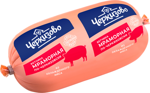 Ветчина ЧЕРКИЗОВО Мраморная По-черкизовски, 400г, фото