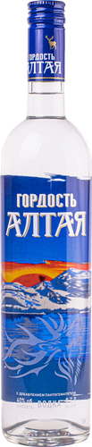 Водка ГОРДОСТЬ АЛТАЯ 40%, 0.5л