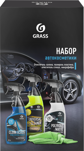 Набор автокосметики GRASS 4 предмета Арт. 8006.27, детальное фото