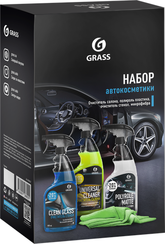 Набор автокосметики GRASS 4 предмета Арт. 8006.27, фото