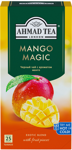 Чай черный AHMAD TEA Магия манго, 25пак, изображение