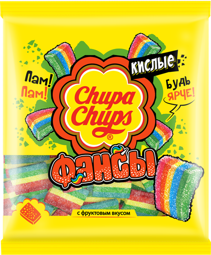 Мармелад жевательный CHUPA CHUPS Фансы, 150г, фото