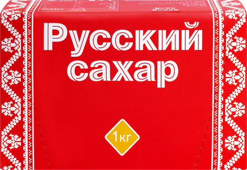 Сахар белый РУССКИЙ САХАР кусковой, 1кг, детальное фото