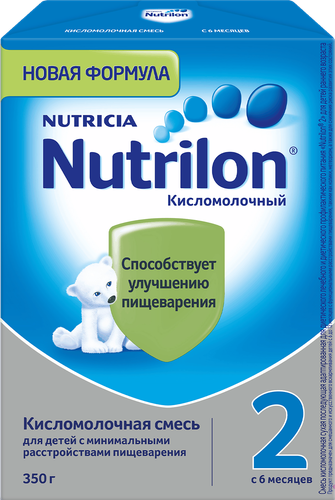 Смесь кисломолочная NUTRILON 2, с 6 месяцев, 350г, фотография