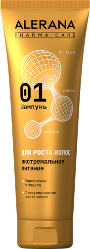 Шампунь для волос ALERANA Pharma care Формула экстремального питания, 260мл, фотография