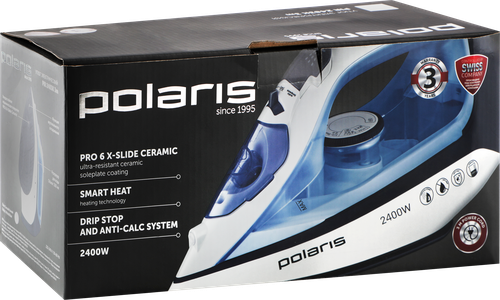 Утюг POLARIS PIR 2483K/2487АК/2415K, вид