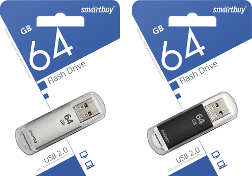 Флэш-диск SMARTBUY V-Cut 64Гб, фото
