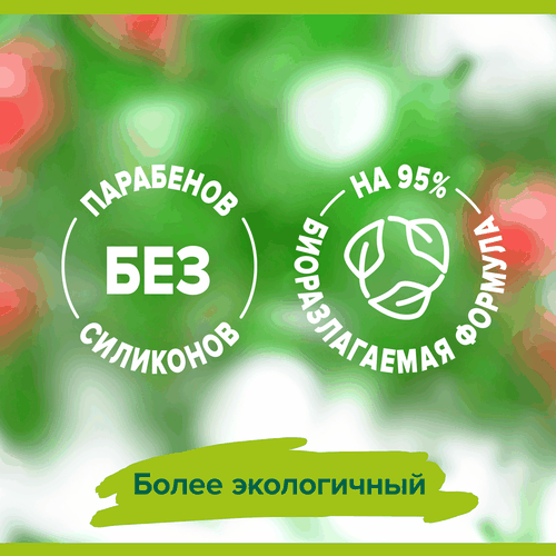 Гель-крем для душа PALMOLIVE Натурэль Витамин В и гранат с увлажняющим молочком, 750мл, детальное фото
