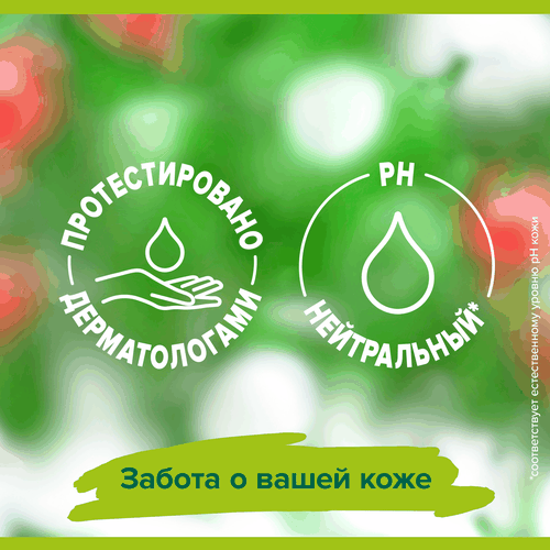 Гель-крем для душа PALMOLIVE Натурэль Витамин В и гранат с увлажняющим молочком, 750мл, изображение