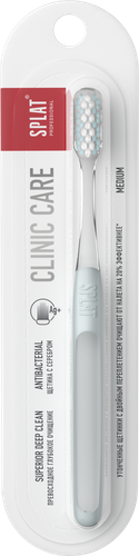 Зубная щетка SPLAT Clinic care, средней жесткости, фото