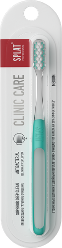Зубная щетка SPLAT Clinic care, средней жесткости, фото