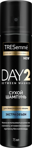 Шампунь сухой для волос TRESEMME Day 2 экстраобъем, 75мл, изображение