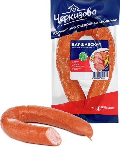 Колбаса полукопченая ЧЕРКИЗОВО Варшавская, 350г, детальное фото