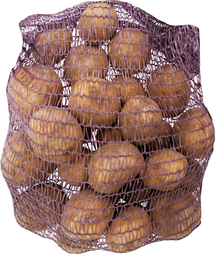 Картофель белый новый урожай, фасованный, весовой, крупный план